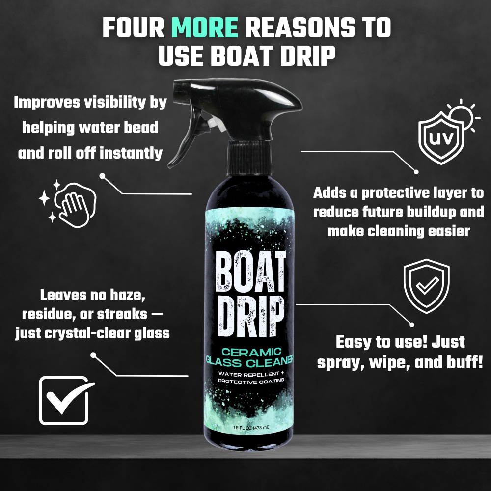 Boat Drip - Ceramic Glass Cleaner - 2 Pack