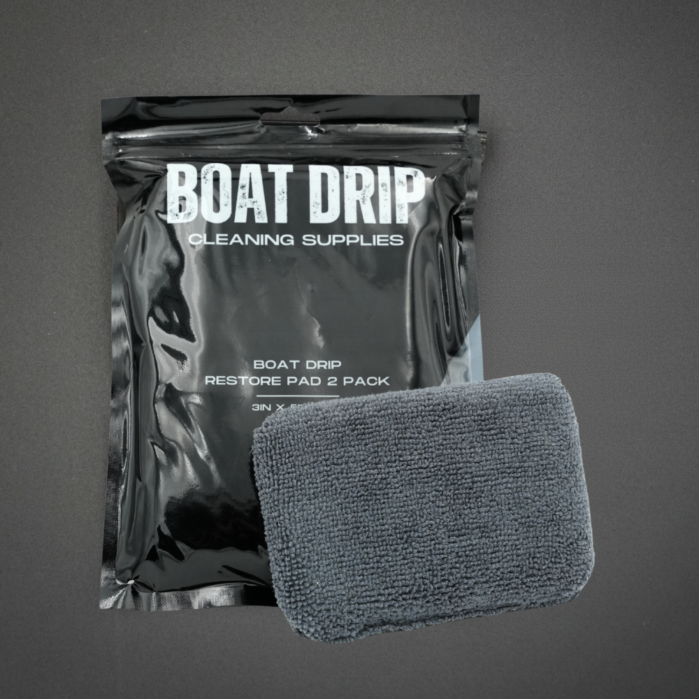 Boat Drip Restore Pad - Microfiber Cleaning Blocks (2-Pack)