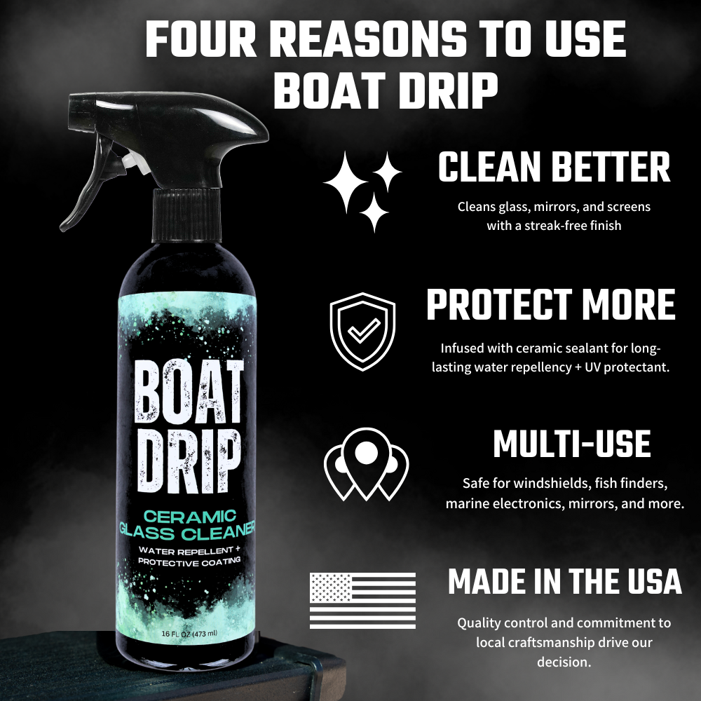 Boat Drip - Ceramic Glass Cleaner - 2 Pack