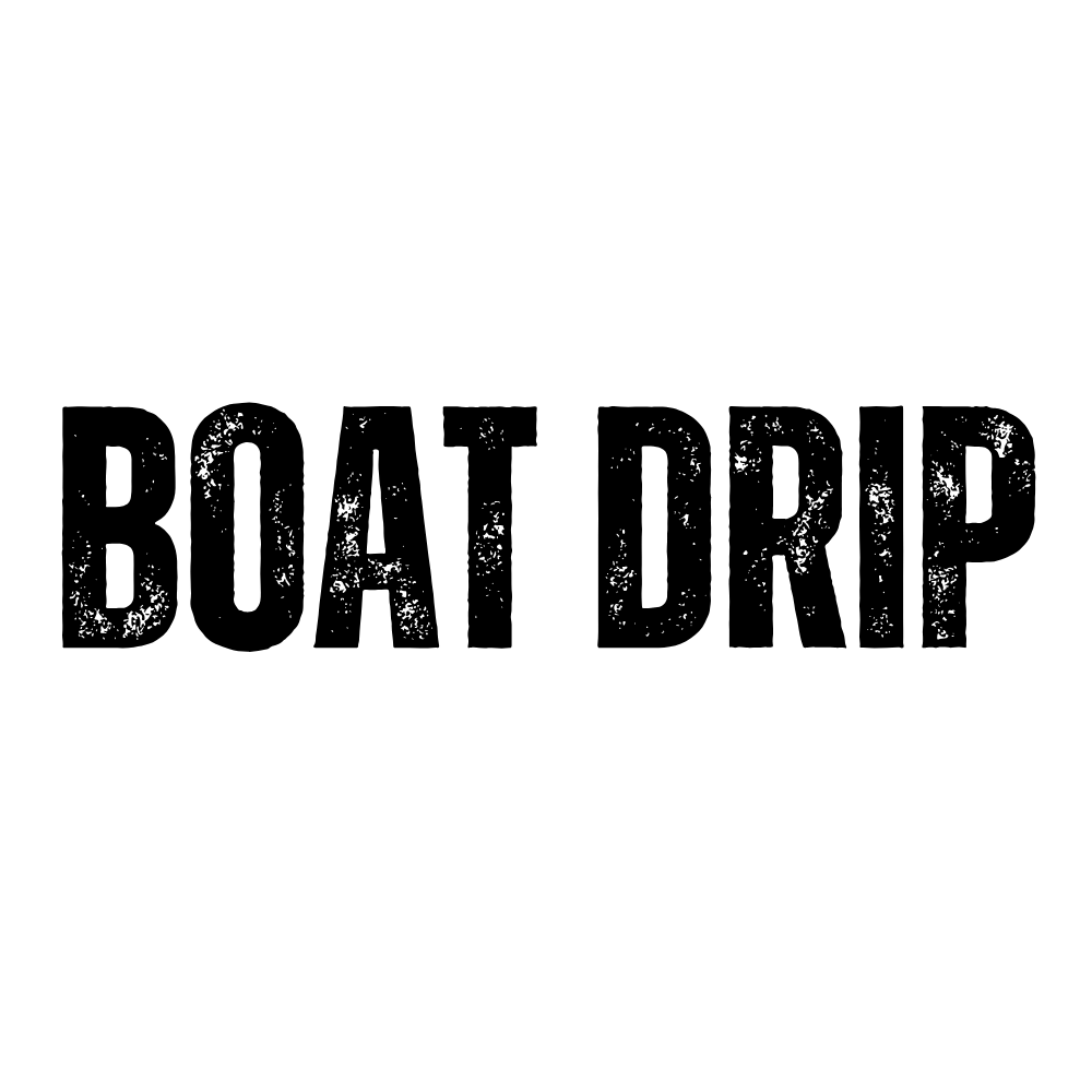 Boat Drip Sticker