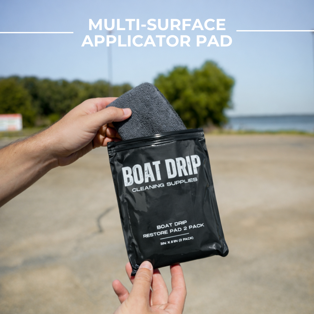 Boat Drip Restore Pad - Microfiber Cleaning Blocks (2-Pack)
