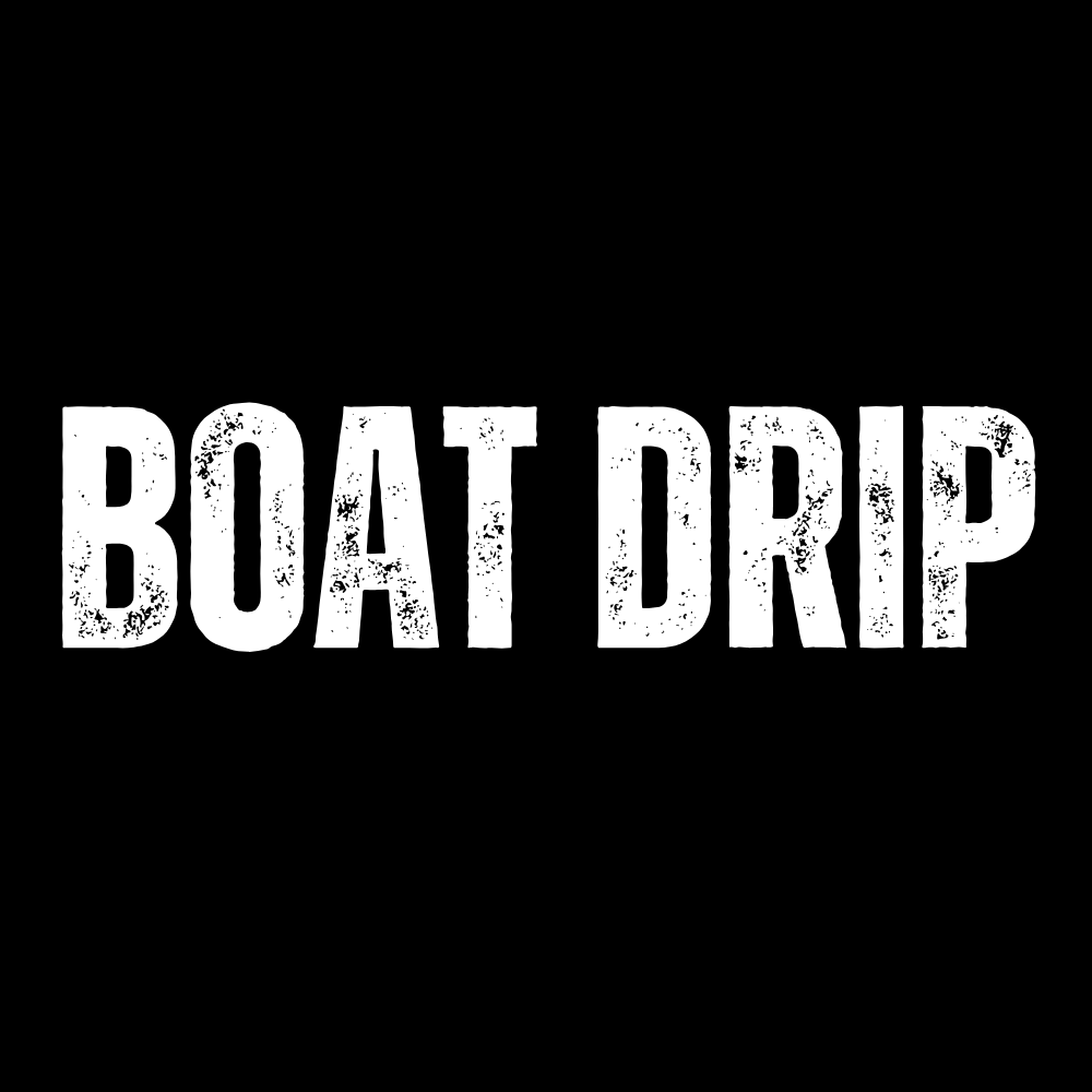 Boat Drip Sticker