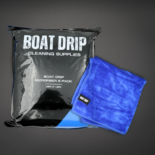 Boat Drip Microfiber Towels - Ultra-Soft (5-Pack)
