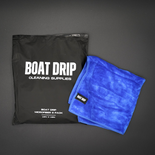 Boat Drip Microfiber Towels - Ultra-Soft (5-Pack)